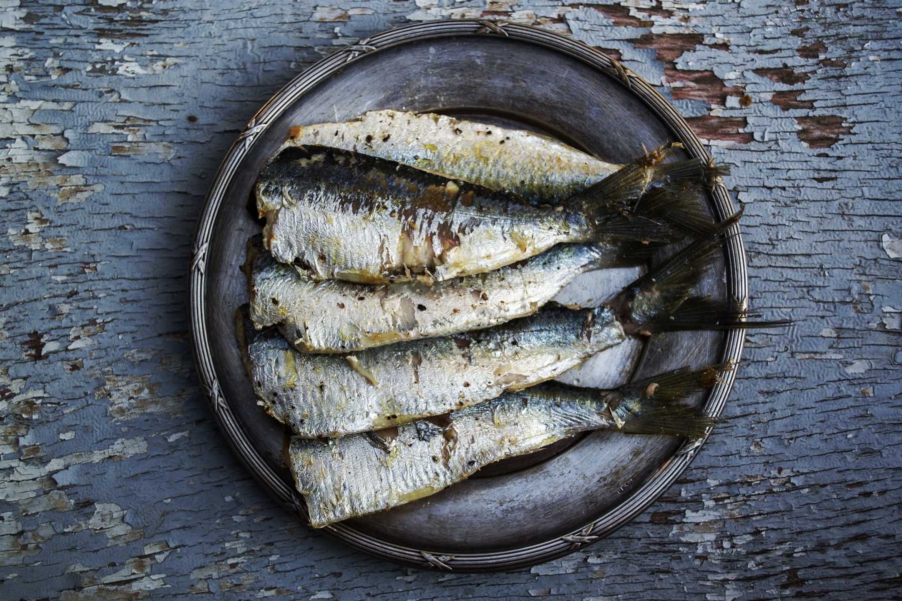 Sardines Portugal. One the most well known of Portugal