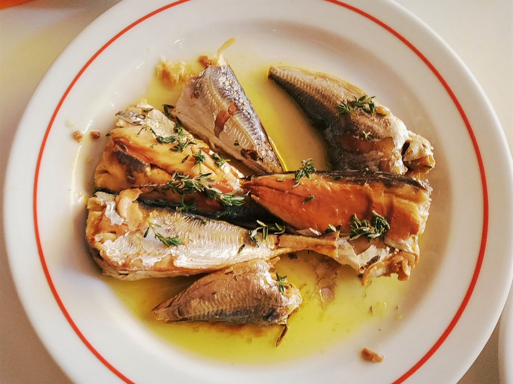 caned fish
